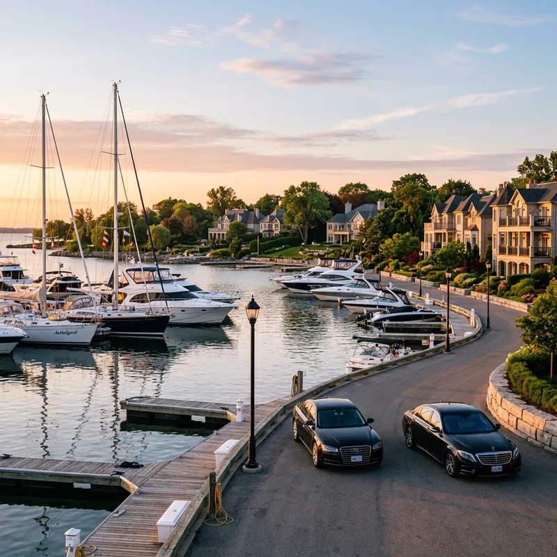 Oakville waterfront harbor