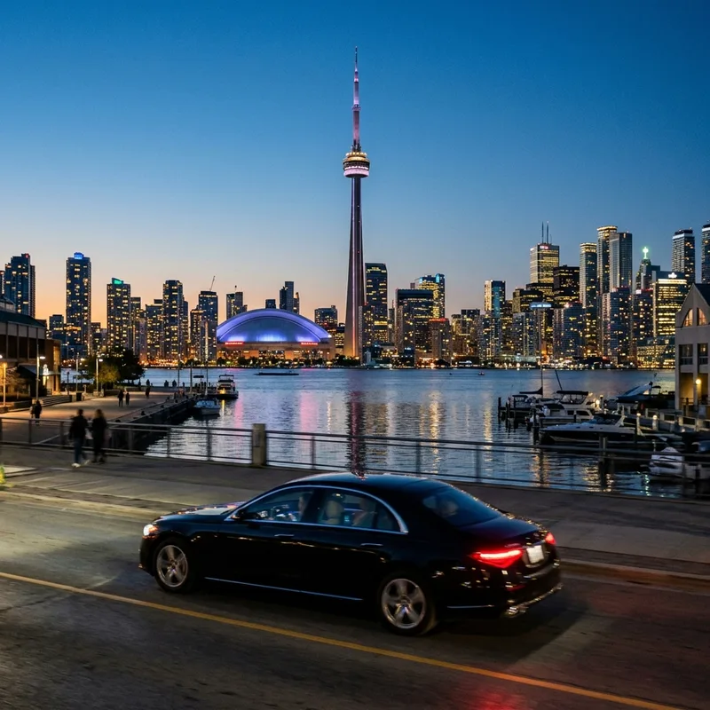 Toronto skyline and CN Tower